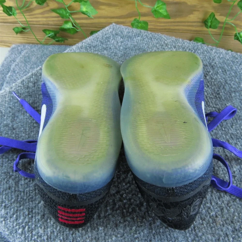 Size 7Y - Nike Kobe XI 11 Elite‎ Low (GS) Hyper Grape 'Eulogy' 822945-510